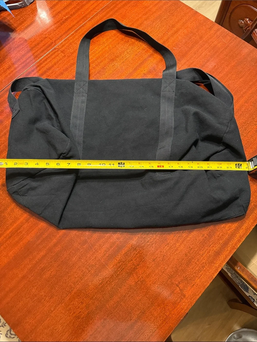 Carolina Herrera Bad Boy Lightning Bolt Canvas Duffle Gym Weekender Bag